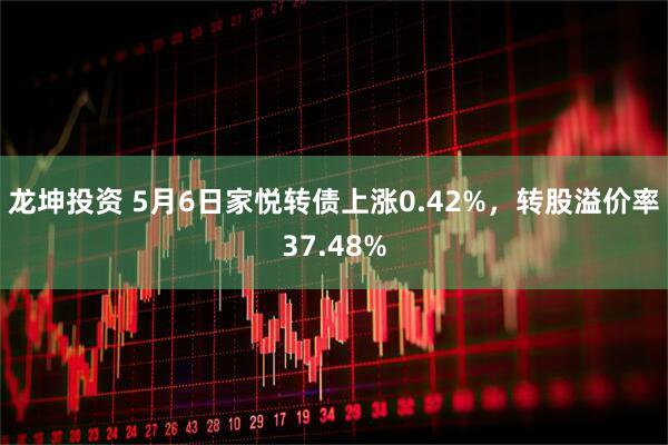 龙坤投资 5月6日家悦转债上涨0.42%，转股溢价率37.48%